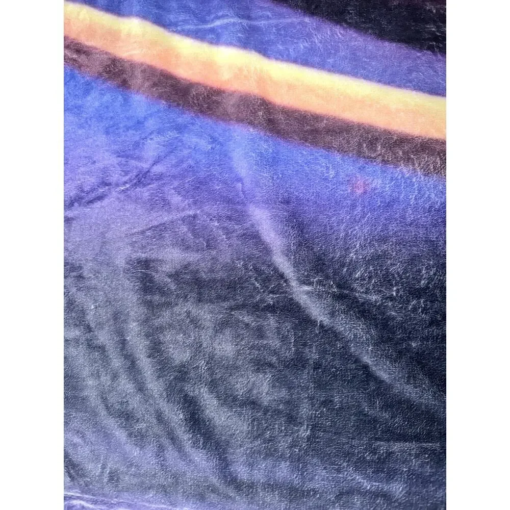 Los Angeles Lakers Flannel Blanket Size 50 X 60 Brand New